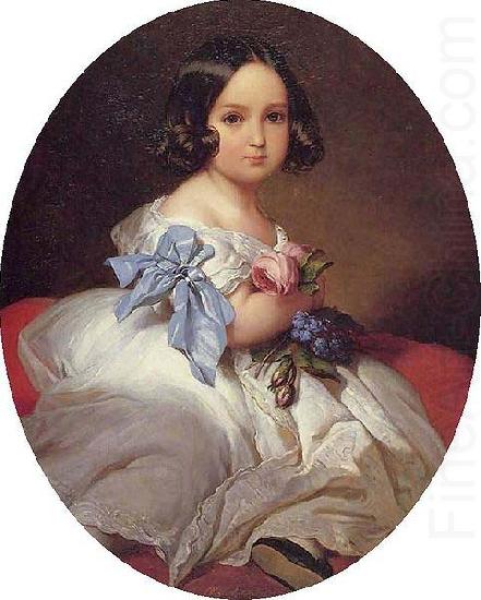 Franz Xaver Winterhalter Princess Charlotte of Belgium china oil painting image